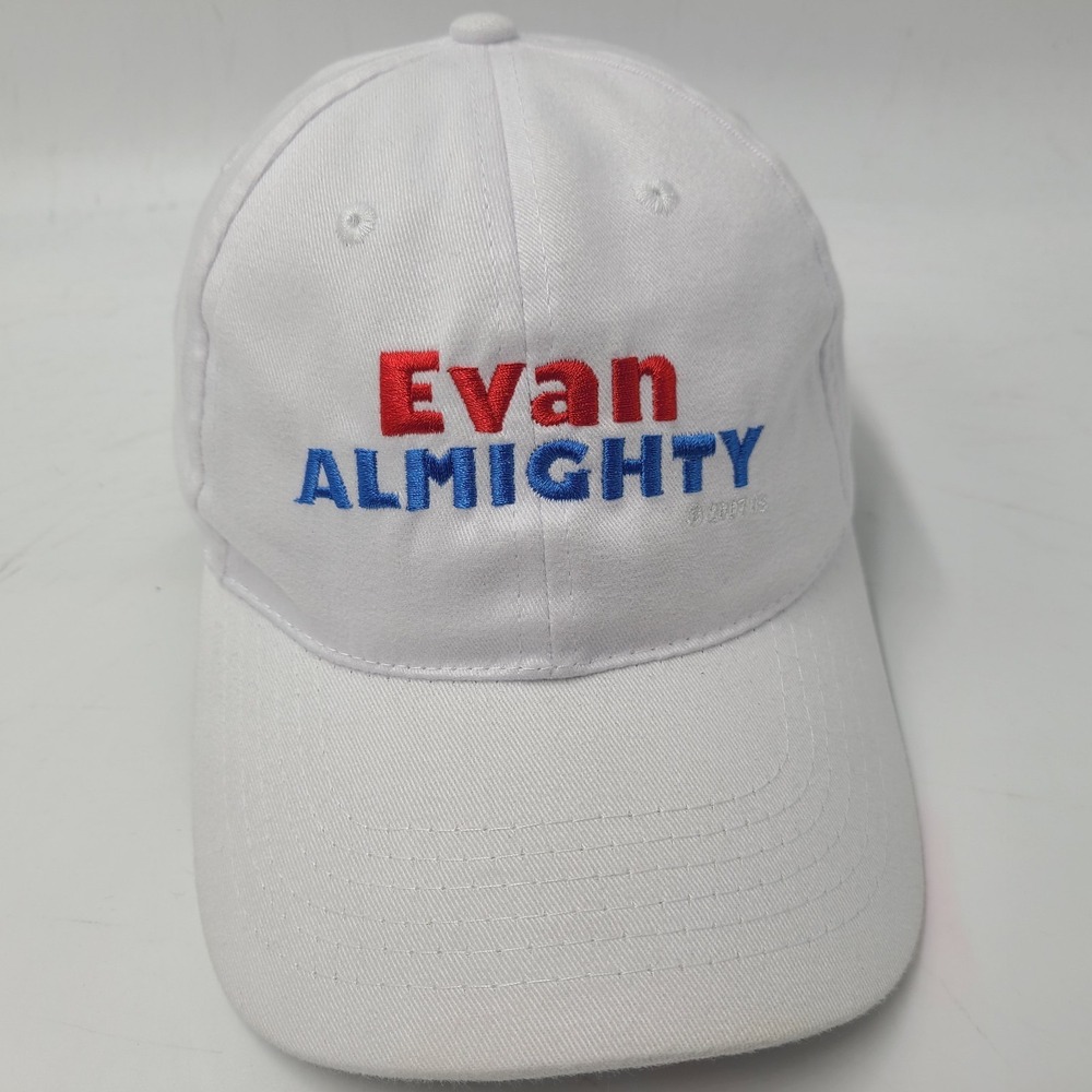 Vintage Evan Almighty Movie Promo Hat Adjustable 2007 Family Comedy‎ Strapback